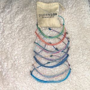 Pura Vida 6 Pack and BOUNUS FREE bracelet! (TOTAL 7)